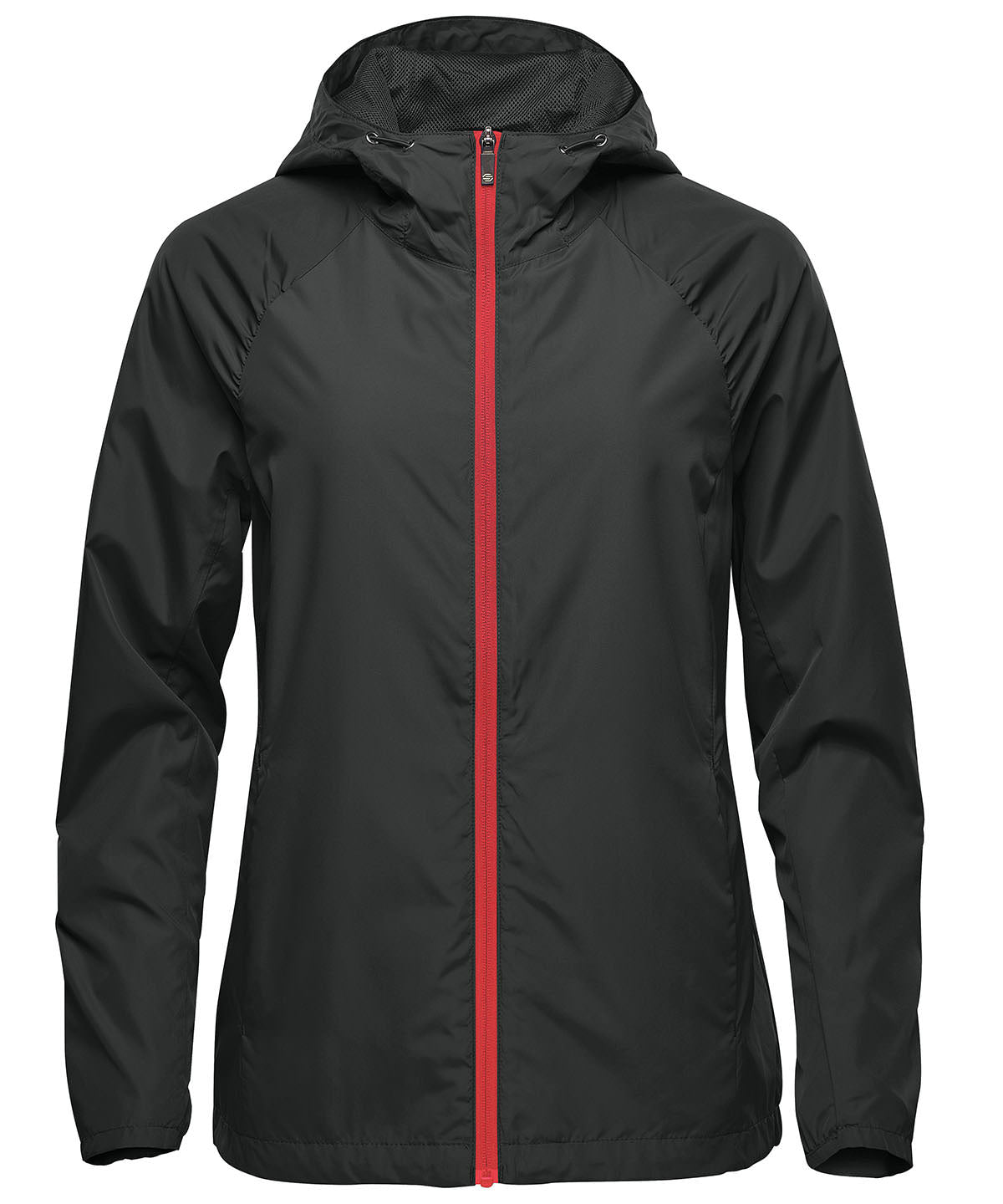 Stormtech Women’s Pacifica lightweight jacket Black/Red
