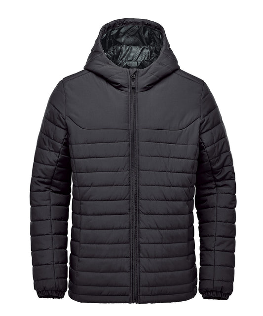 Stormtech Nautilus quilted hooded jacket Black