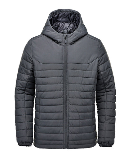 Stormtech Nautilus quilted hooded jacket Dolphin