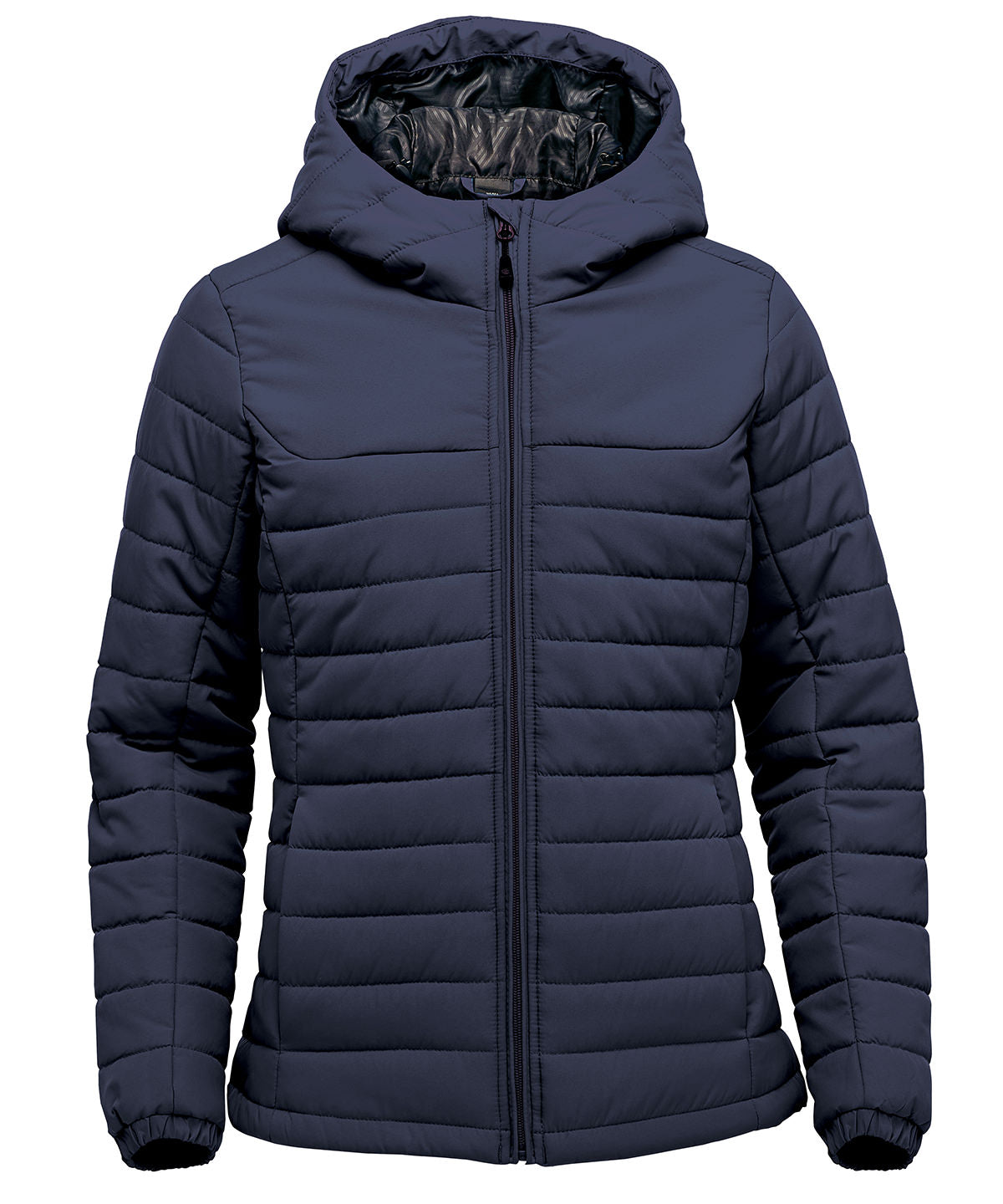 Stormtech Women’s Nautilus quilted hooded jacket Navy