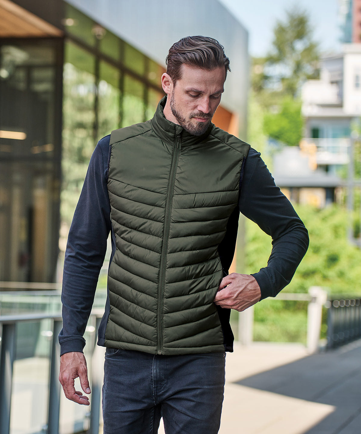 Stormtech Montserrat thermal vest Black/Granite