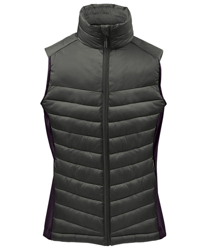 Stormtech Women’s Montserrat thermal vest Granite/Black