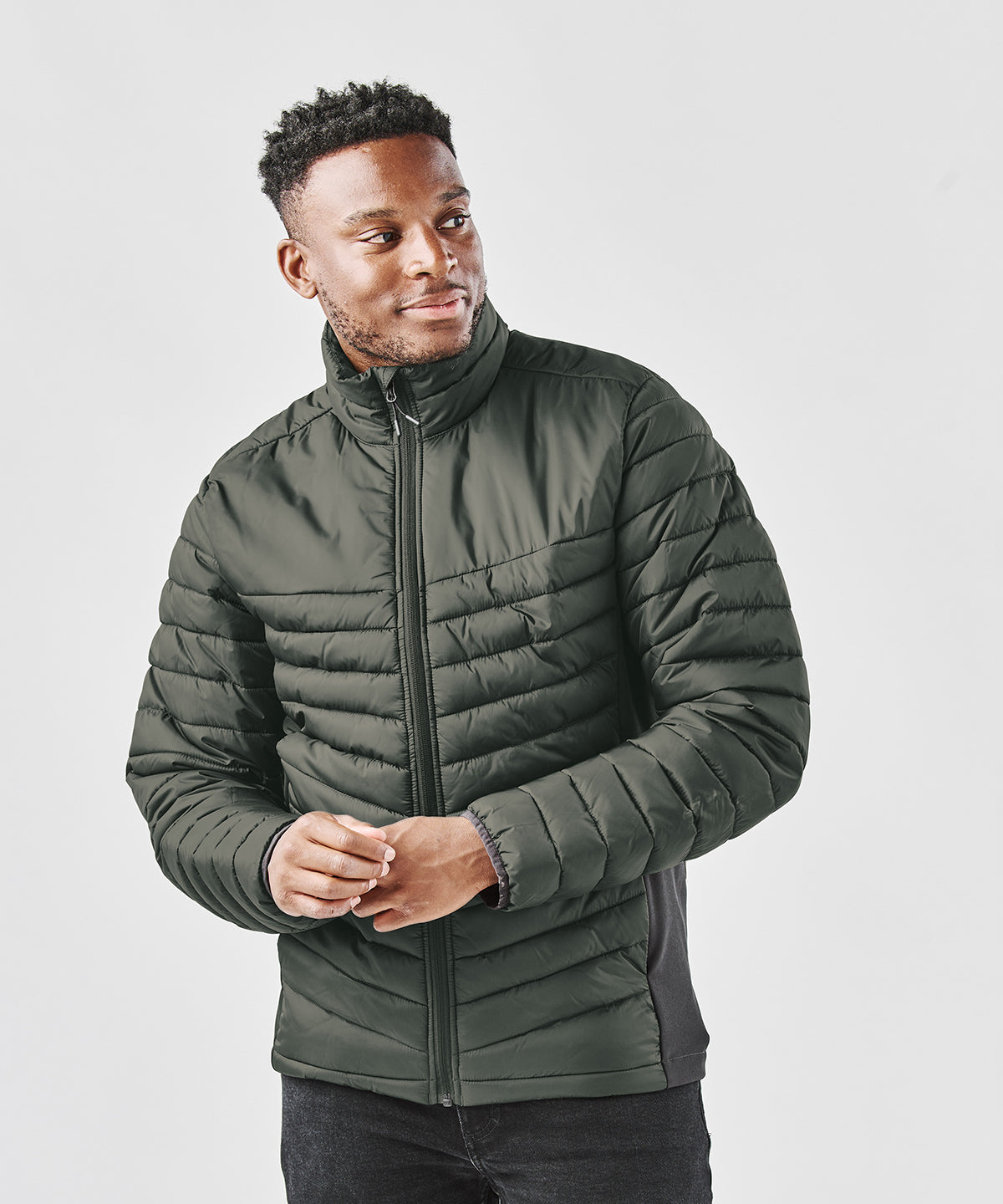 Stormtech Montserrat thermal jacket Black/Granite