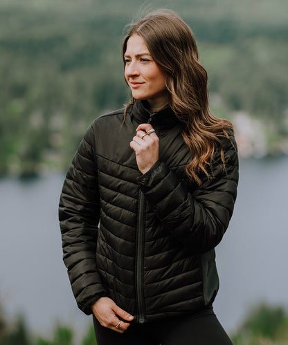 Stormtech Women’s Montserrat thermal jacket Black/Granite