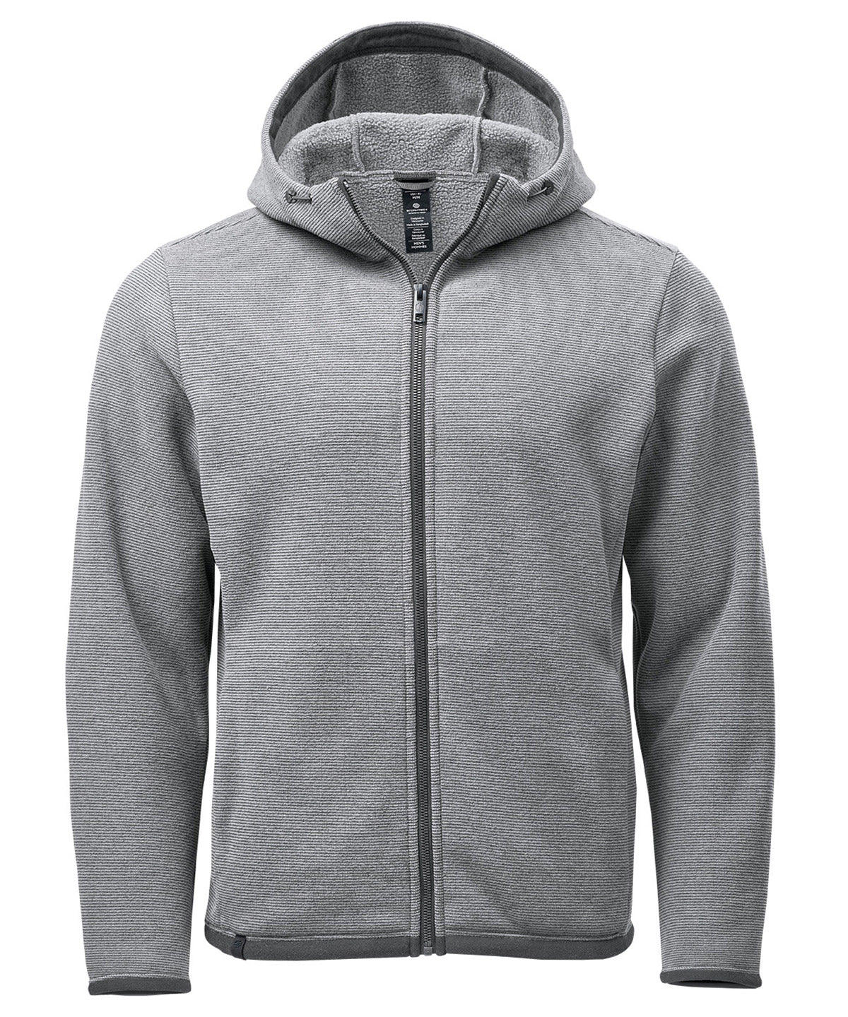 Stormtech Medusa fleece hoodie Zinc Stripe