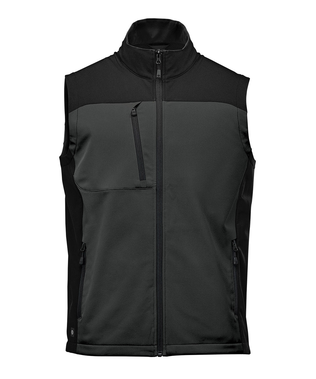 Stormtech Cascades softshell vest Dolphin/Black*