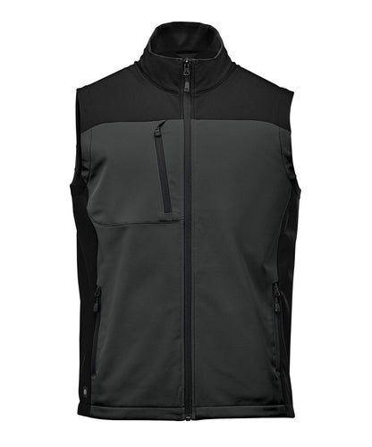 Stormtech Cascades softshell vest Dolphin/Black*