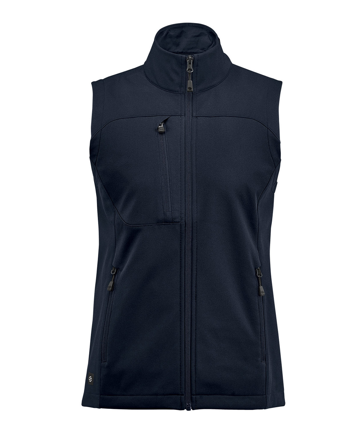 Stormtech Women’s Cascades softshell vest Navy/Navy*