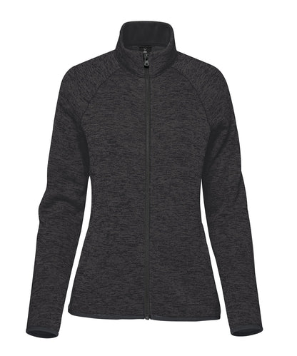 Stormtech Women’s Yosemite full-zip fleece jacket Black Heather*