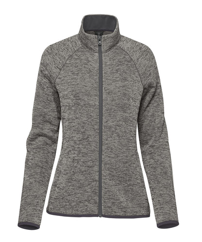 Stormtech Women’s Yosemite full-zip fleece jacket Granite Heather