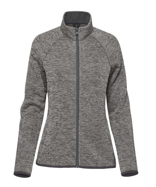 Stormtech Women’s Yosemite full-zip fleece jacket Granite Heather
