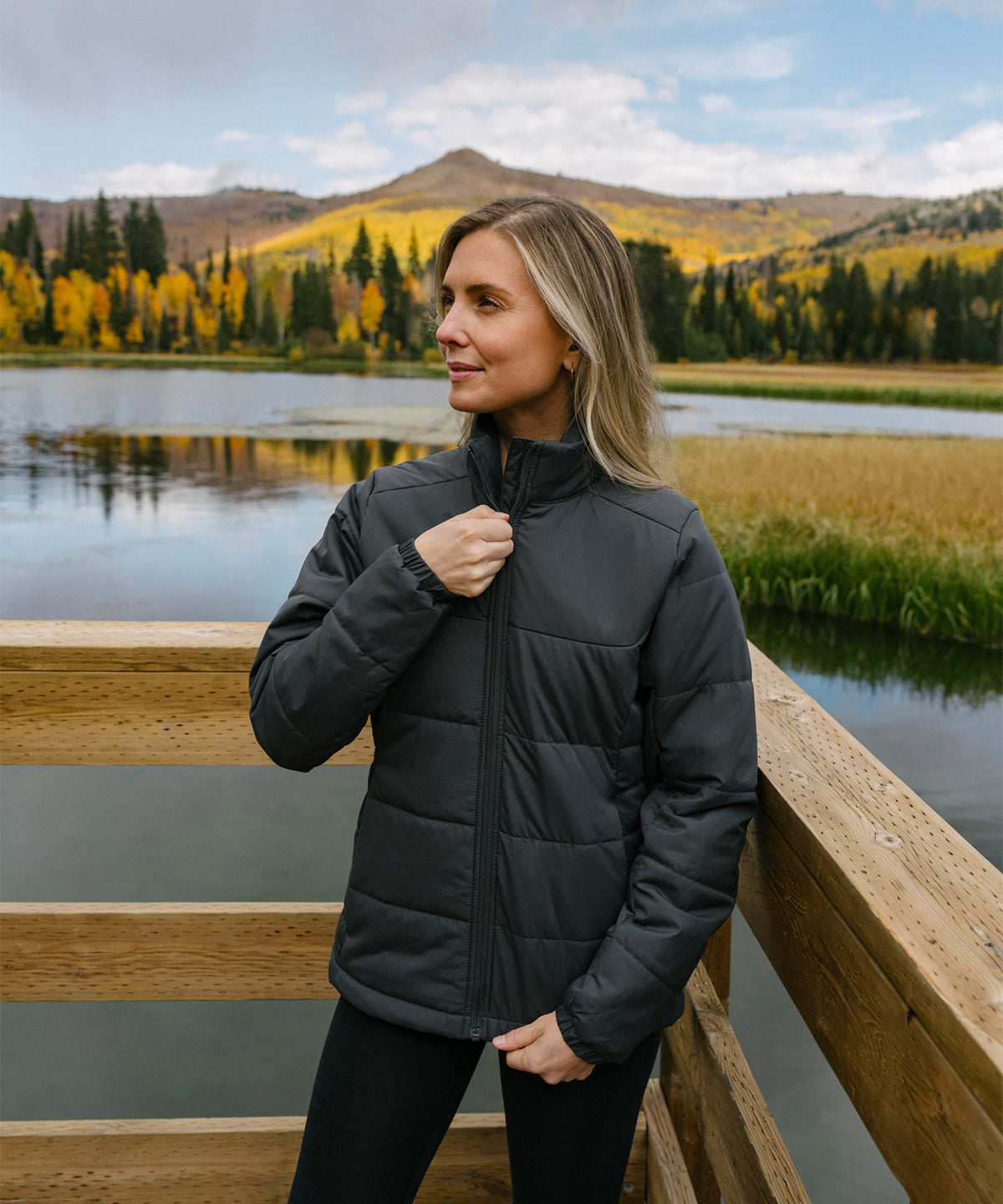 Stormtech Women’s Sierra thermal jacket Black
