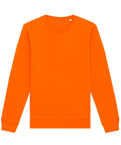Stanley/Stella Roller unisex crew neck sweatshirt (STSU868) Bright Orange