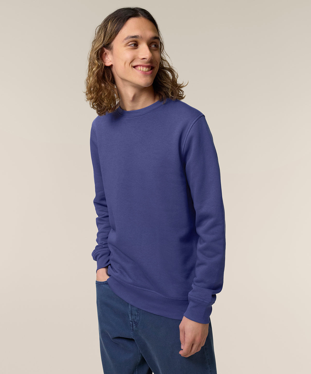 Stanley/Stella Roller unisex crew neck sweatshirt (STSU868) Anthracite