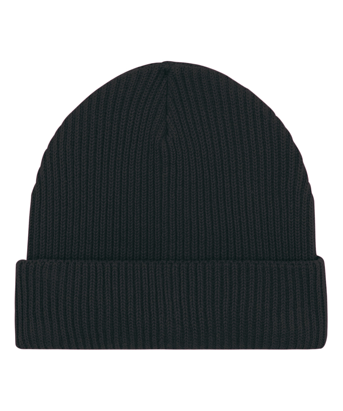 Stanley/Stella Fisherman beanie in unisex fit (STAU771) Black