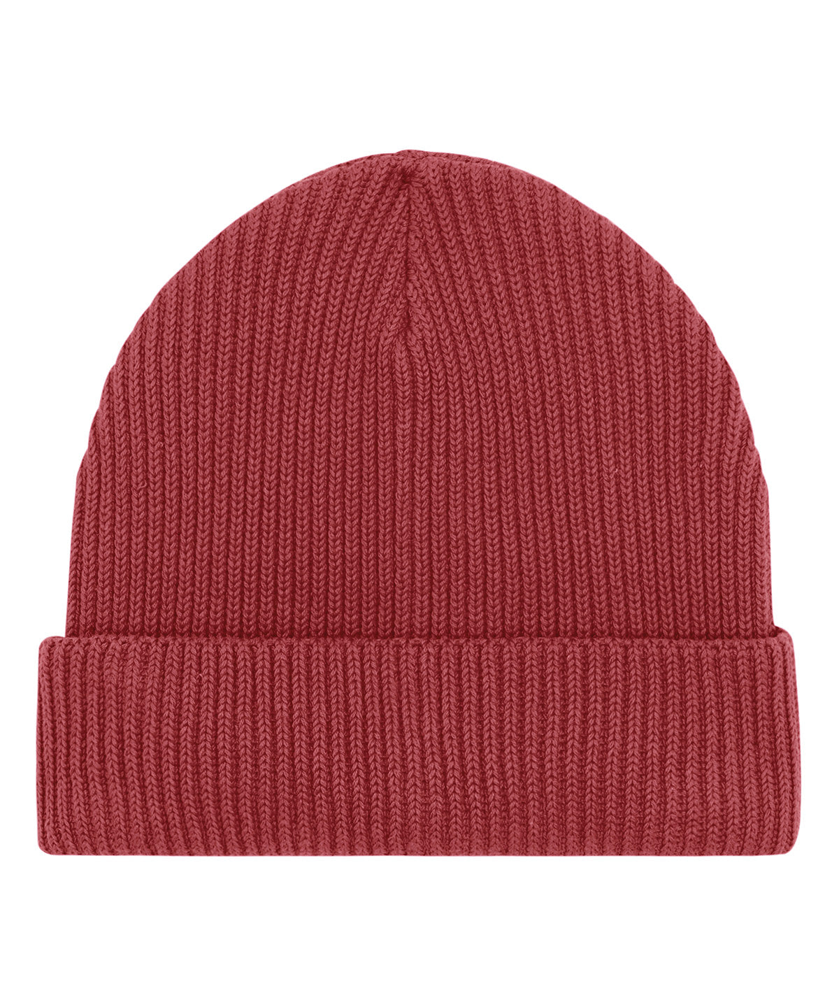 Stanley/Stella Fisherman beanie in unisex fit (STAU771) Red Earth