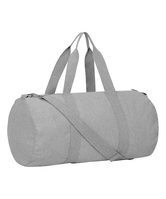 Stanley/Stella Duffle bag with canvas fabric (STAU892) Heather Grey