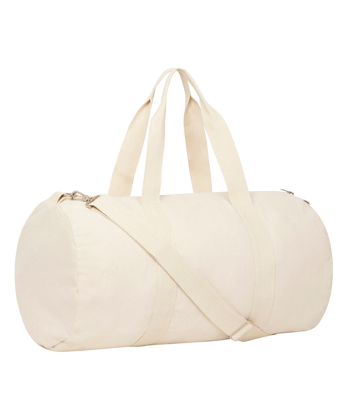 Stanley/Stella Duffle bag with canvas fabric (STAU892) Natural