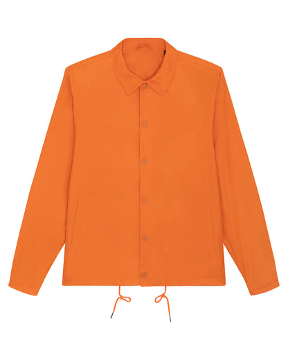 Stanley/Stella Coacher casual jacket (STJU833) Flame Orange