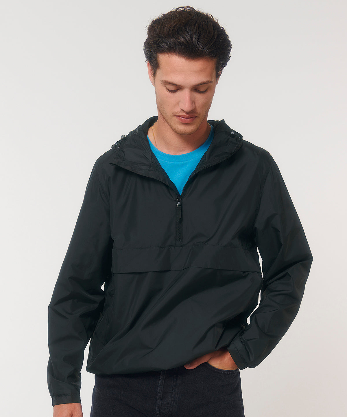 Stanley/Stella Speeder sporty, street-style hoodie (STJU834) Black
