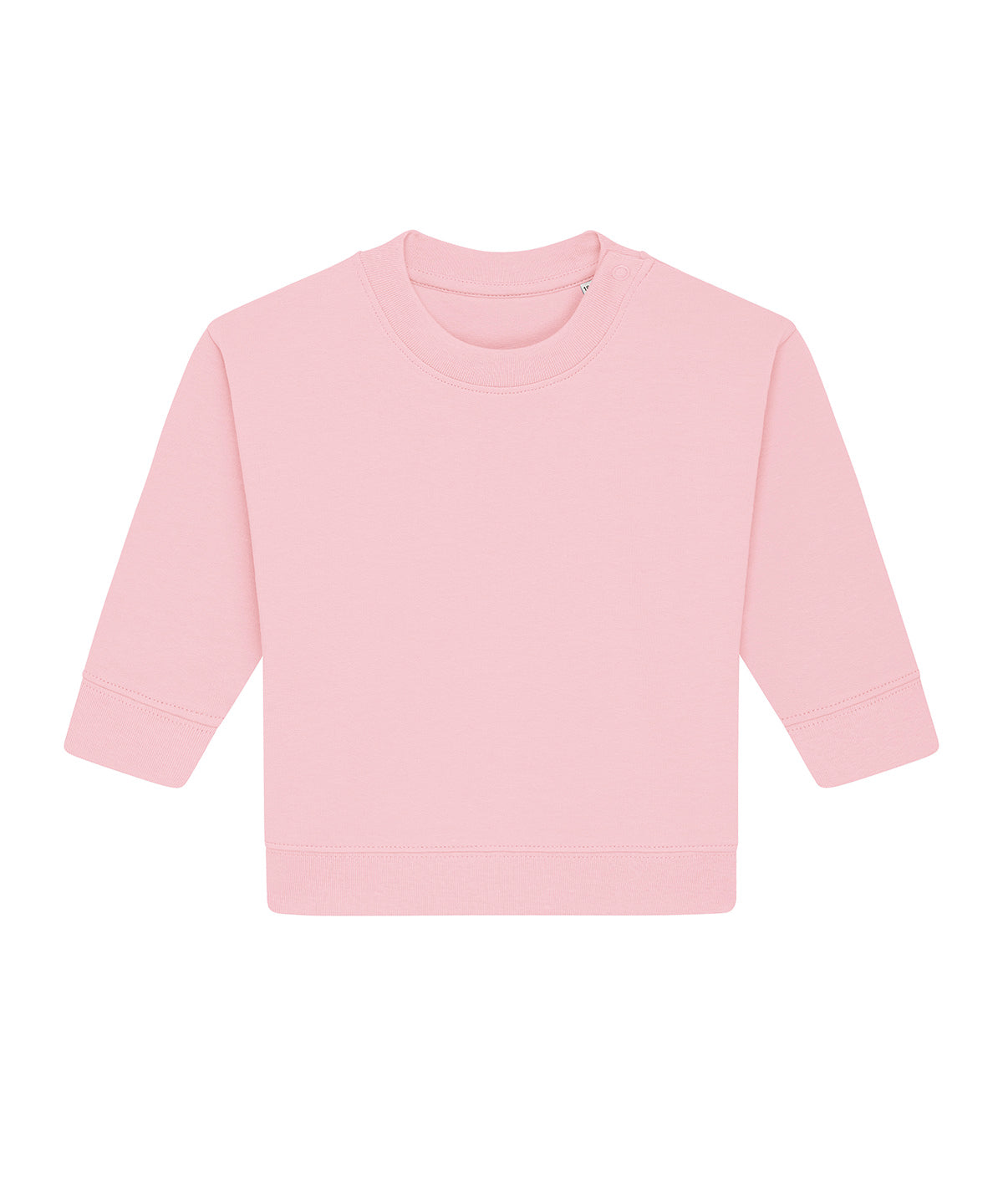 Stanley/Stella Baby Changer terry crew neck sweatshirt (STSB920) Cotton Pink