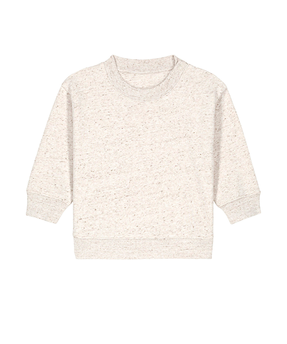 Stanley/Stella Baby Changer terry crew neck sweatshirt (STSB920) Eco Heather