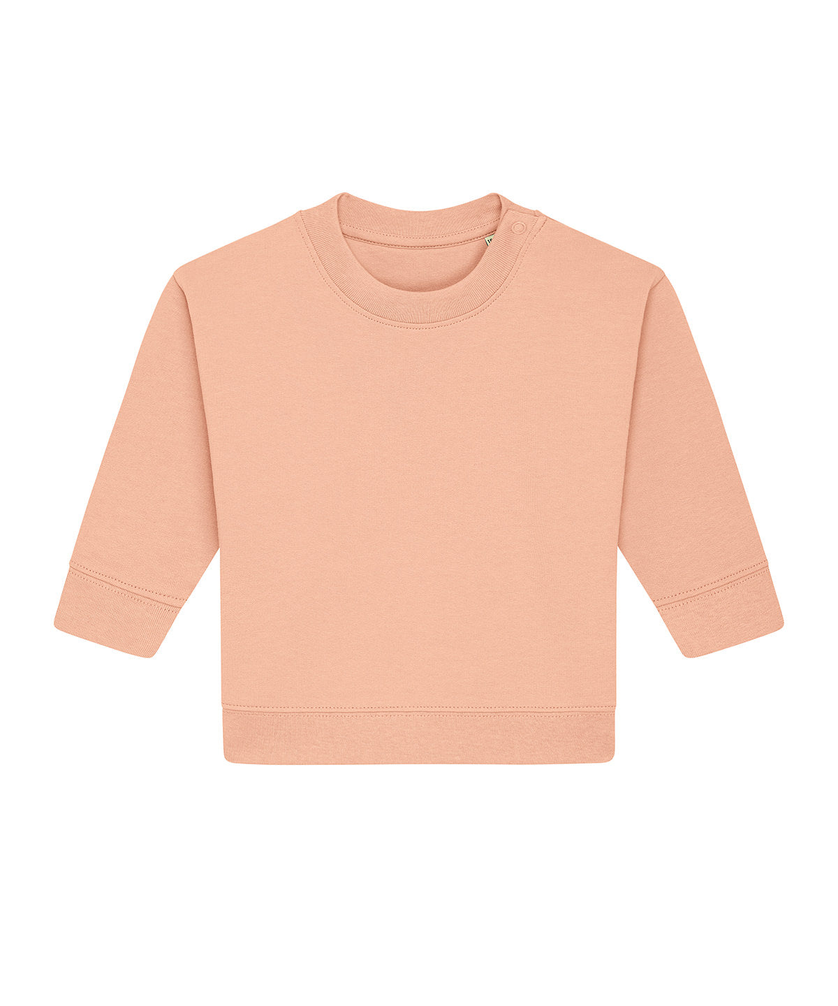 Stanley/Stella Baby Changer terry crew neck sweatshirt (STSB920) Fraiche Peche
