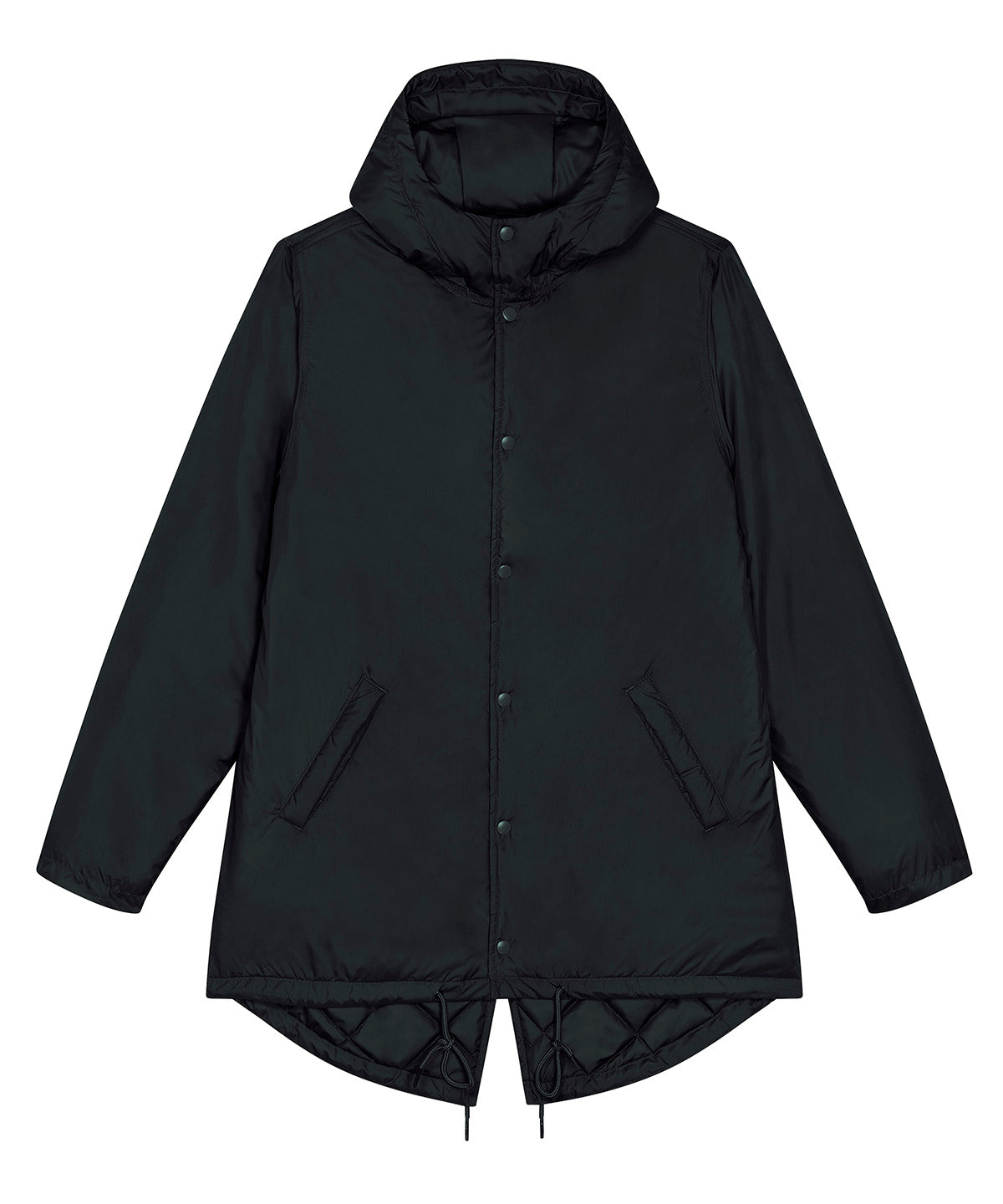 Stanley/Stella Unisex padded parka jacket (STJU841) Black