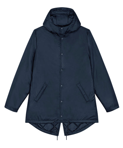 Stanley/Stella Unisex padded parka jacket (STJU841) French Navy