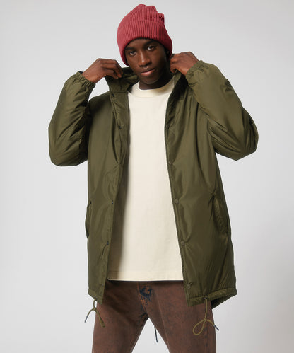 Stanley/Stella Unisex padded parka jacket (STJU841) Black