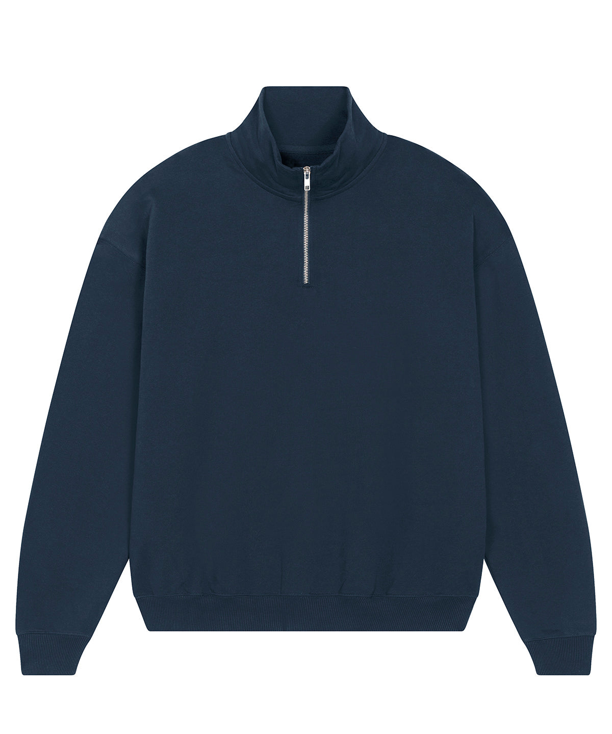 Stanley/Stella Unisex Miller dry 1/4 zip sweatshirt (STSU795) French Navy