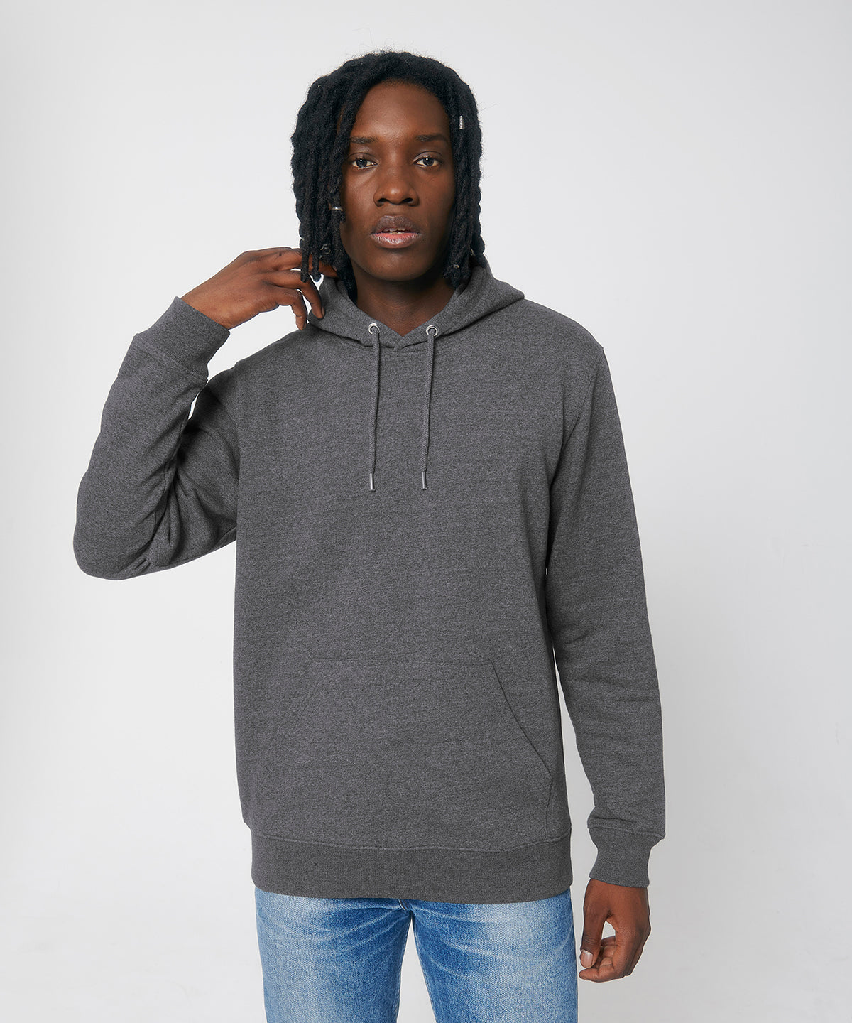 Stanley/Stella Unisex RE-Cruiser hoodie sweatshirt (STSU800) RE-Black