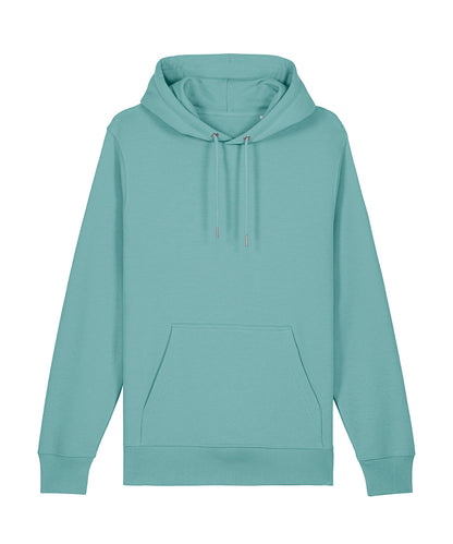 Stanley/Stella Unisex Archer hoodie sweatshirt (STSU011) Teal Monstera