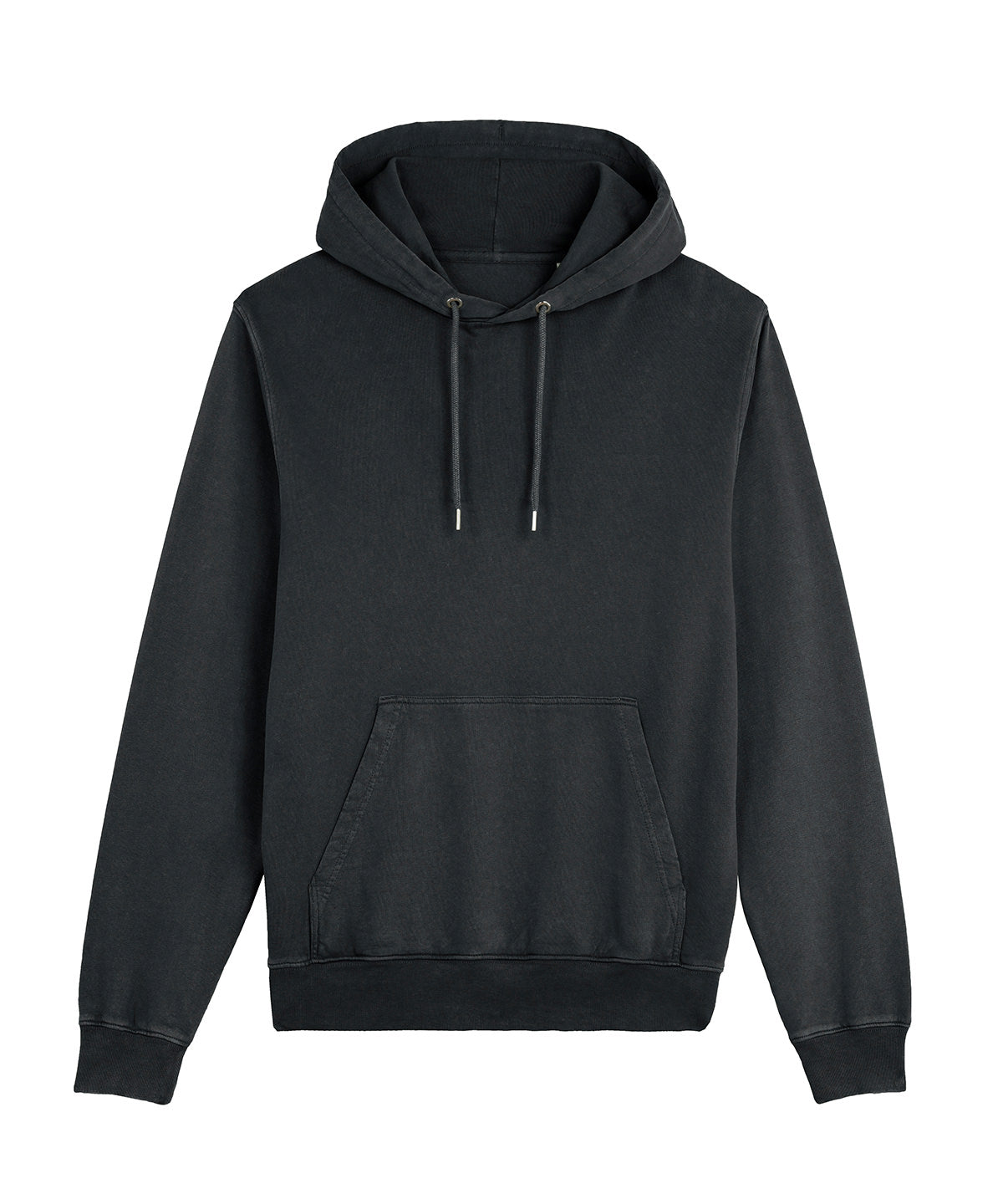 Stanley/Stella Unisex Archer vintage hoodie sweatshirt (STSU040) Garment Dyed Black Rock