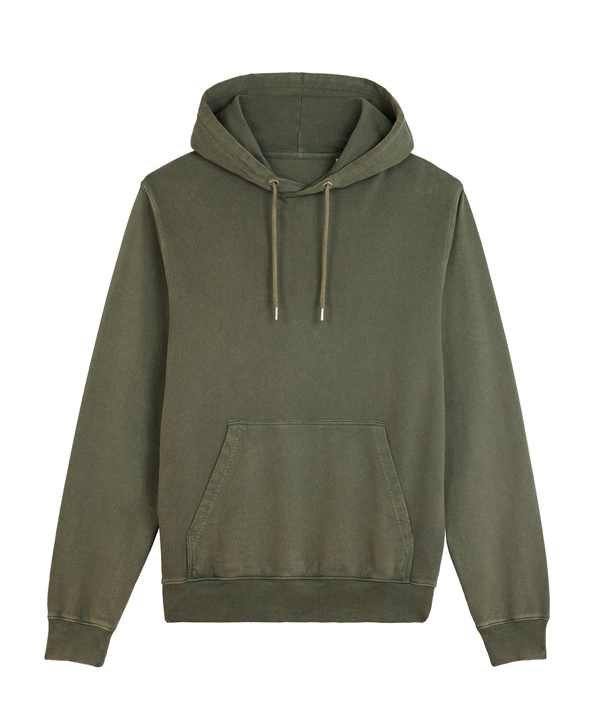 Stanley/Stella Unisex Archer vintage hoodie sweatshirt (STSU040) Garment Dyed Khaki