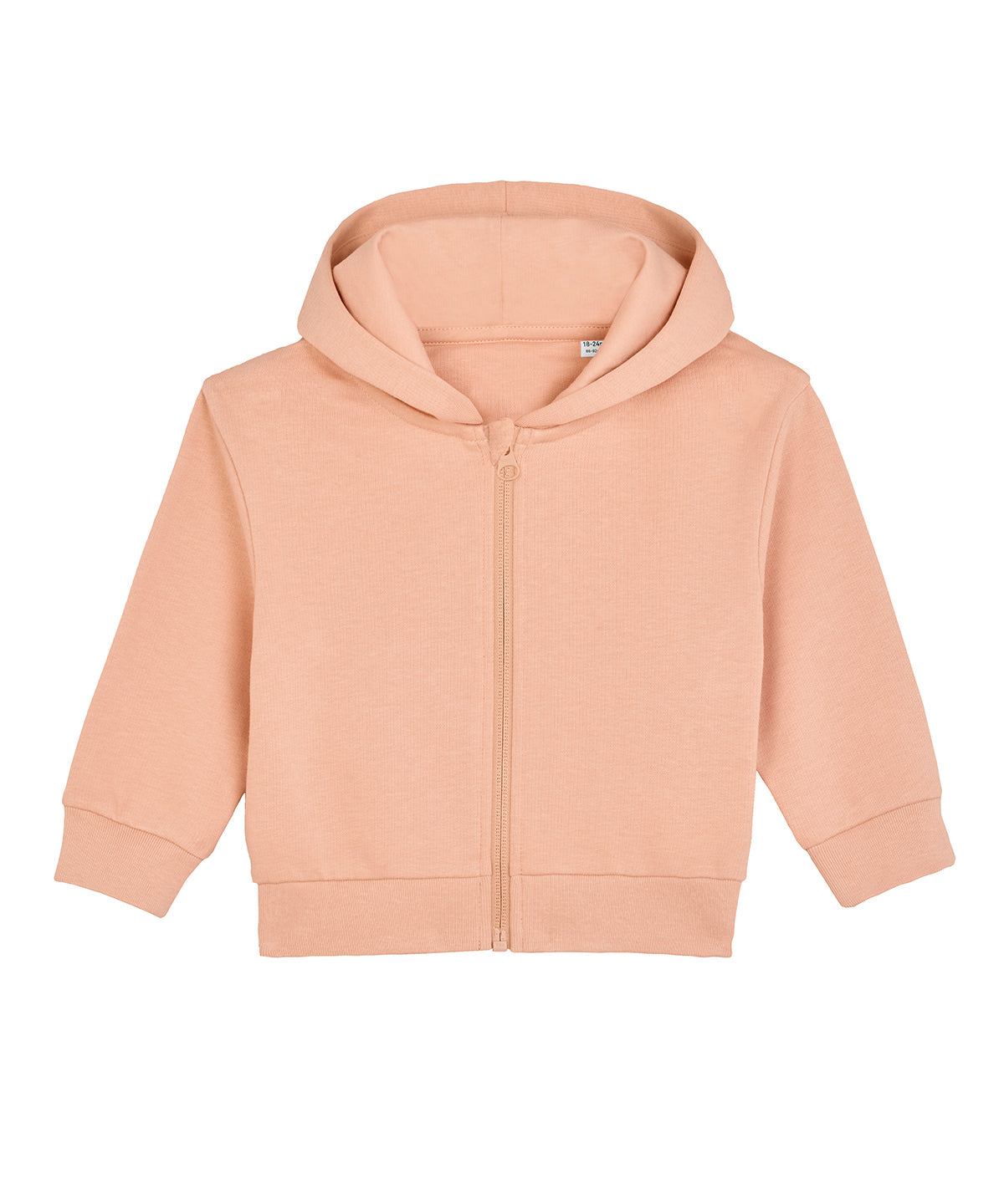 Stanley/Stella Baby Connector hoodie zip-through sweatshirt (STSB105) Fraiche Peche