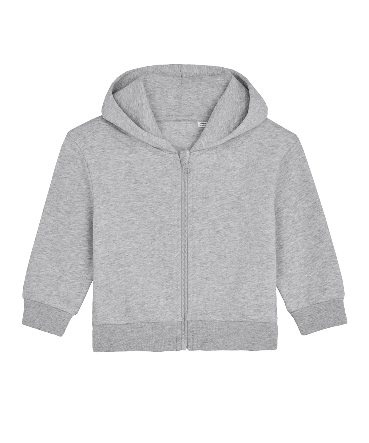Stanley/Stella Baby Connector hoodie zip-through sweatshirt (STSB105) Heather Grey