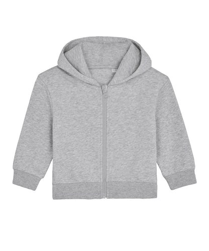 Stanley/Stella Baby Connector hoodie zip-through sweatshirt (STSB105) Heather Grey