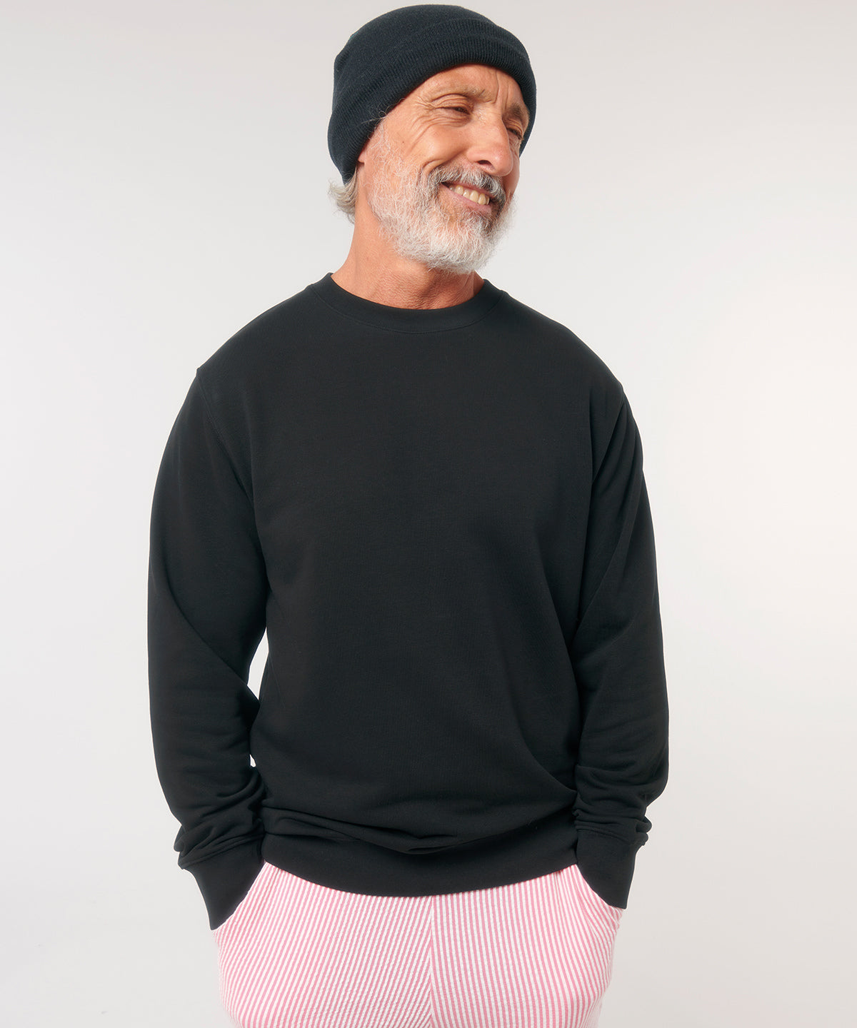 Stanley/Stella Unisex Matcher sweatshirt (STSU799) Black