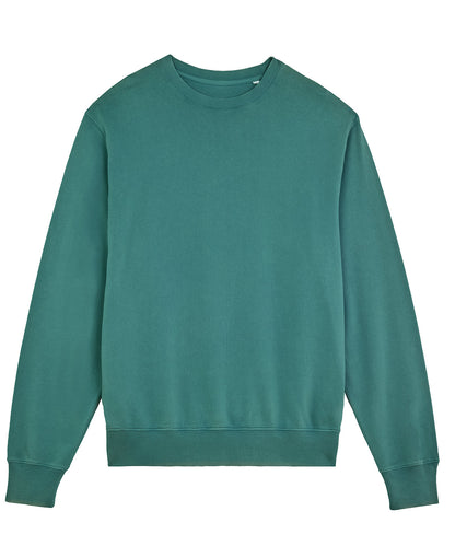 Stanley/Stella Unisex Matcher vintage sweatshirt (STSU085) Garment Dyed Hydro