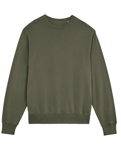 Stanley/Stella Unisex Matcher vintage sweatshirt (STSU085) Garment Dyed Khaki