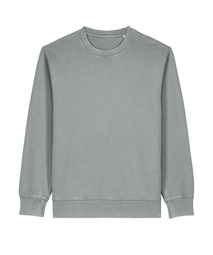 Stanley/Stella Unisex Matcher vintage sweatshirt (STSU085) Garment Dyed Misty Grey