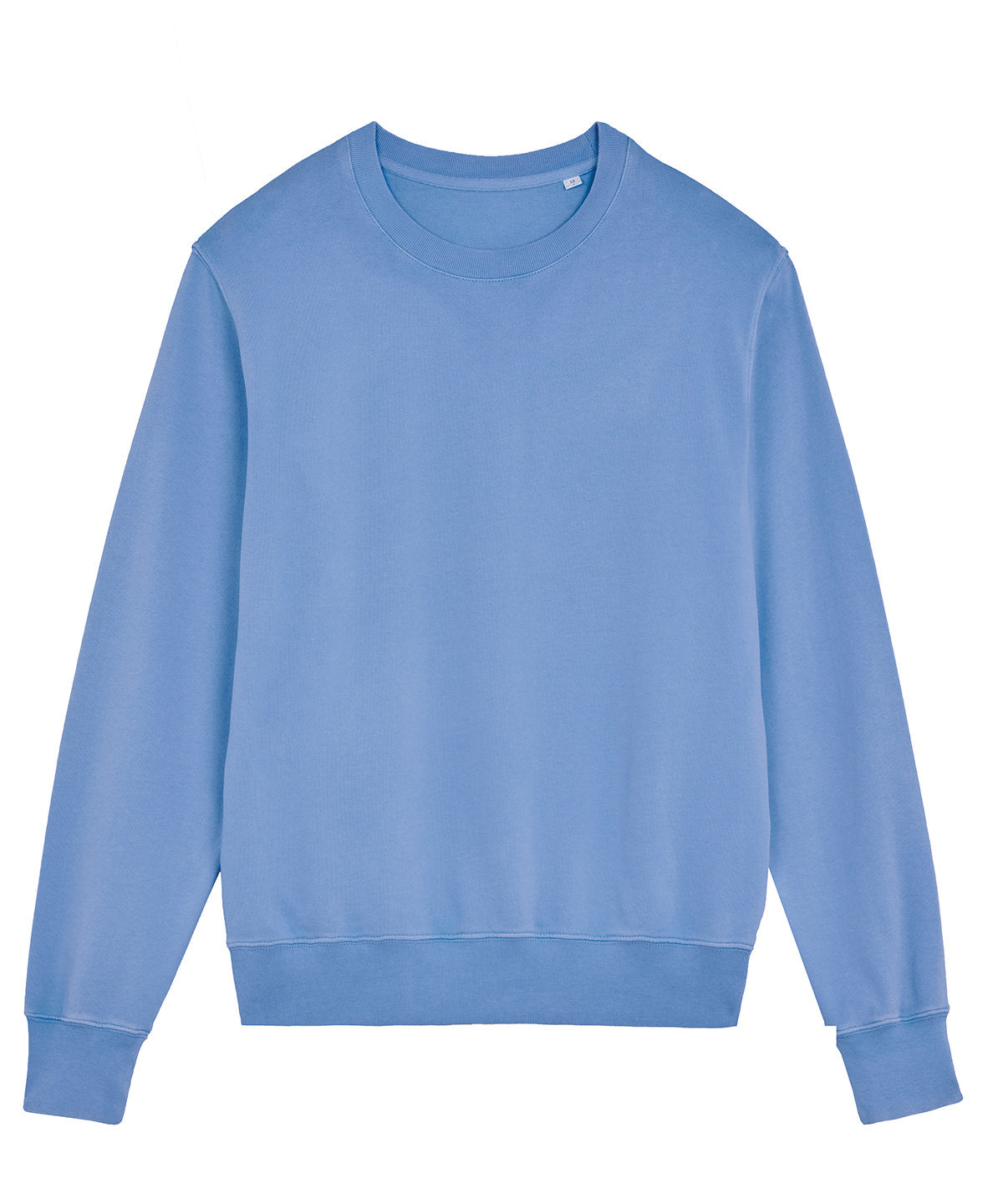 Stanley/Stella Unisex Matcher vintage sweatshirt (STSU085) Garment Dyed Swimmer Blue