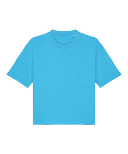Stanley/Stella Women’s Stella Nova boxy t-shirt (STTW175) Aqua Blue