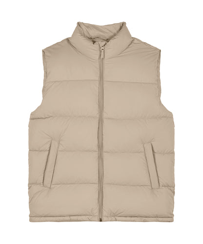 Stanley/Stella Padded puffer gilet (STJU250) Desert Dust