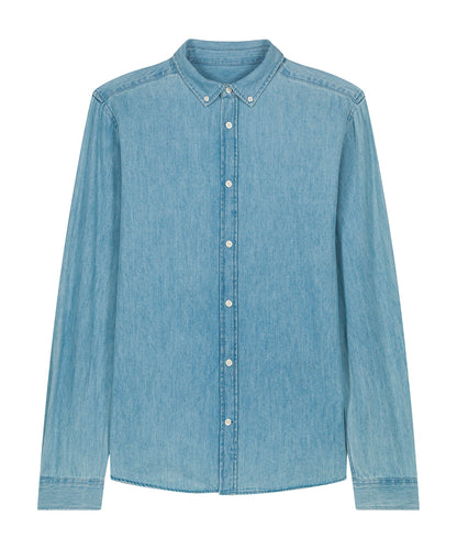 Stanley/Stella Stanley denim shirt (STWM967) Light Wash
