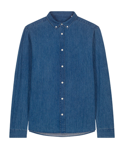 Stanley/Stella Stanley denim shirt (STWM967) Mid Wash