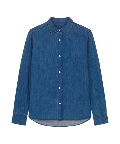 Stanley/Stella Stella denim shirt (STWW970) Mid Wash
