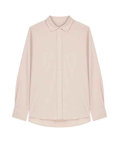 Stanley/Stella Stella Oxford shirt (STWW971) Beige Oxford