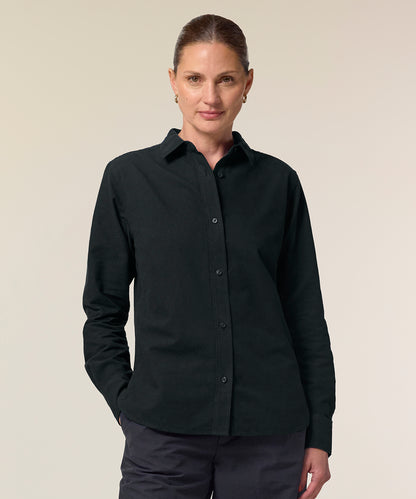 Stanley/Stella Stella Oxford shirt (STWW971) Anthracite